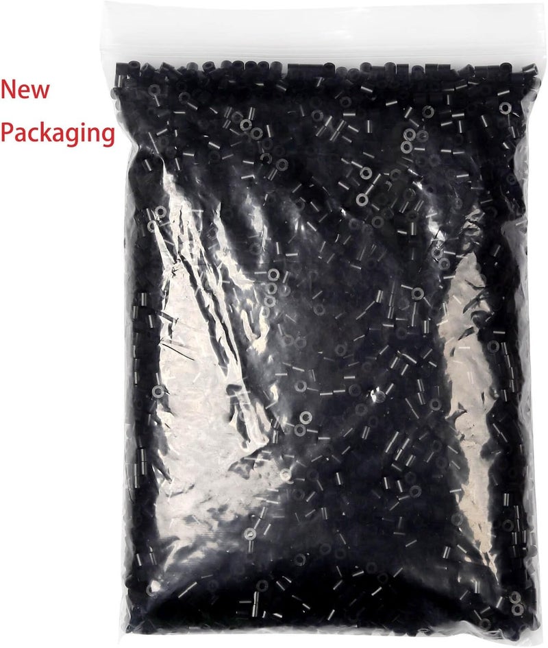 BANCHELLE Fuse Beads Melting Beads Refills for 5 mm Fuse Bead Board, About 7000 PCS (Black) - Image 5
